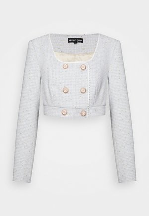 CROPPED JACKET - Bleiseri - light blue