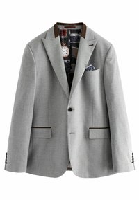 TAILORED FIT HERRINGBONE - Suknjič - grey