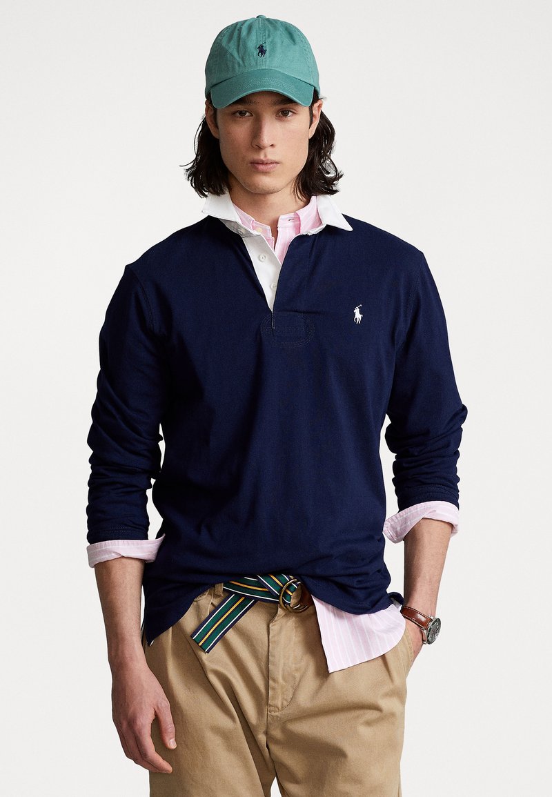 Polo Ralph Lauren THE ICONIC RUGBY SHIRT - Polotričko - cruise navy