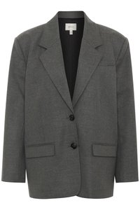 PAULA - Blazer - dark grey melange