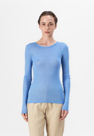 DOU - Longsleeve - della robbia blue