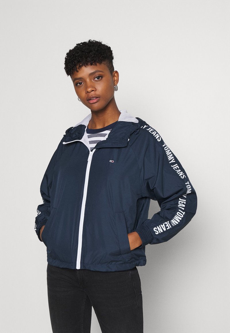 Tommy Jeans TAPE SLEEVE Summer jacket twilight navy/dark blue