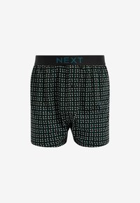 Next 4-PACK - Bokseriai - blue geo pattern