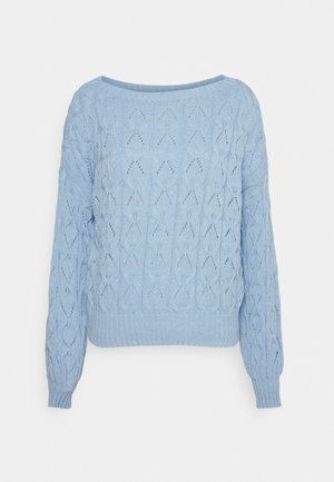 ONLY ONLBRYNN LIFE STRUCTURE - Maglione - light blue