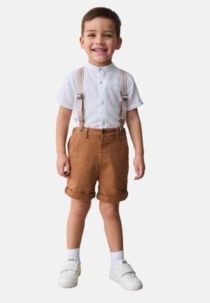 Baker by Ted Baker, REGULAR FIT - GRANDAD COLLAR SET - Short - stone