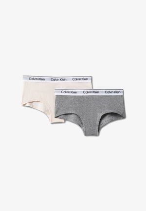 Calvin Klein Underwear, 2 PACK - Aluspüksid - silver-coloured peony/grey heather