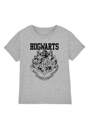 Cotton Soul, HARRY POTTER HOGWARTS ATHLETIC UNISEX - Print T-shirt - mottled light grey