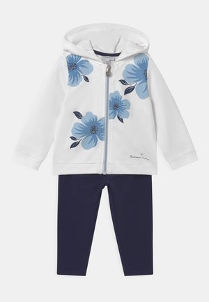 SET - Sudadera con cremallera - bright white