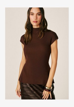 Alma en Pena, T-shirt imprimé - marbled brown