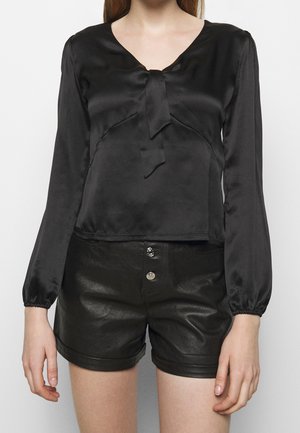 Bluse - black