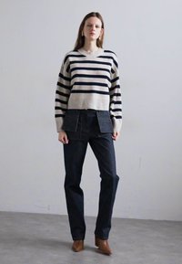 Vanessa Bruno ESTHER - Πουλόβερ - ecru/marine