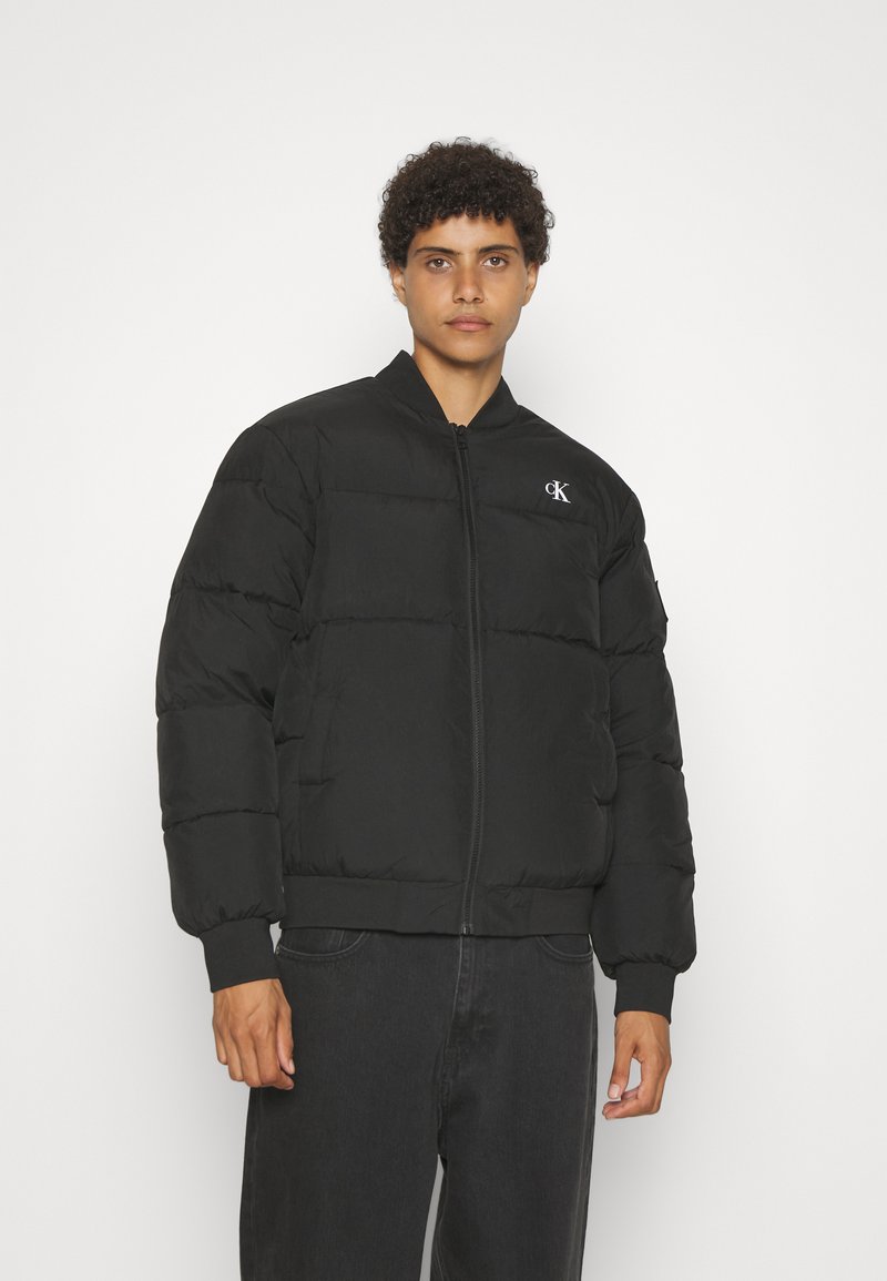 Calvin Klein Jeans Black Recycled Polyester Bomber