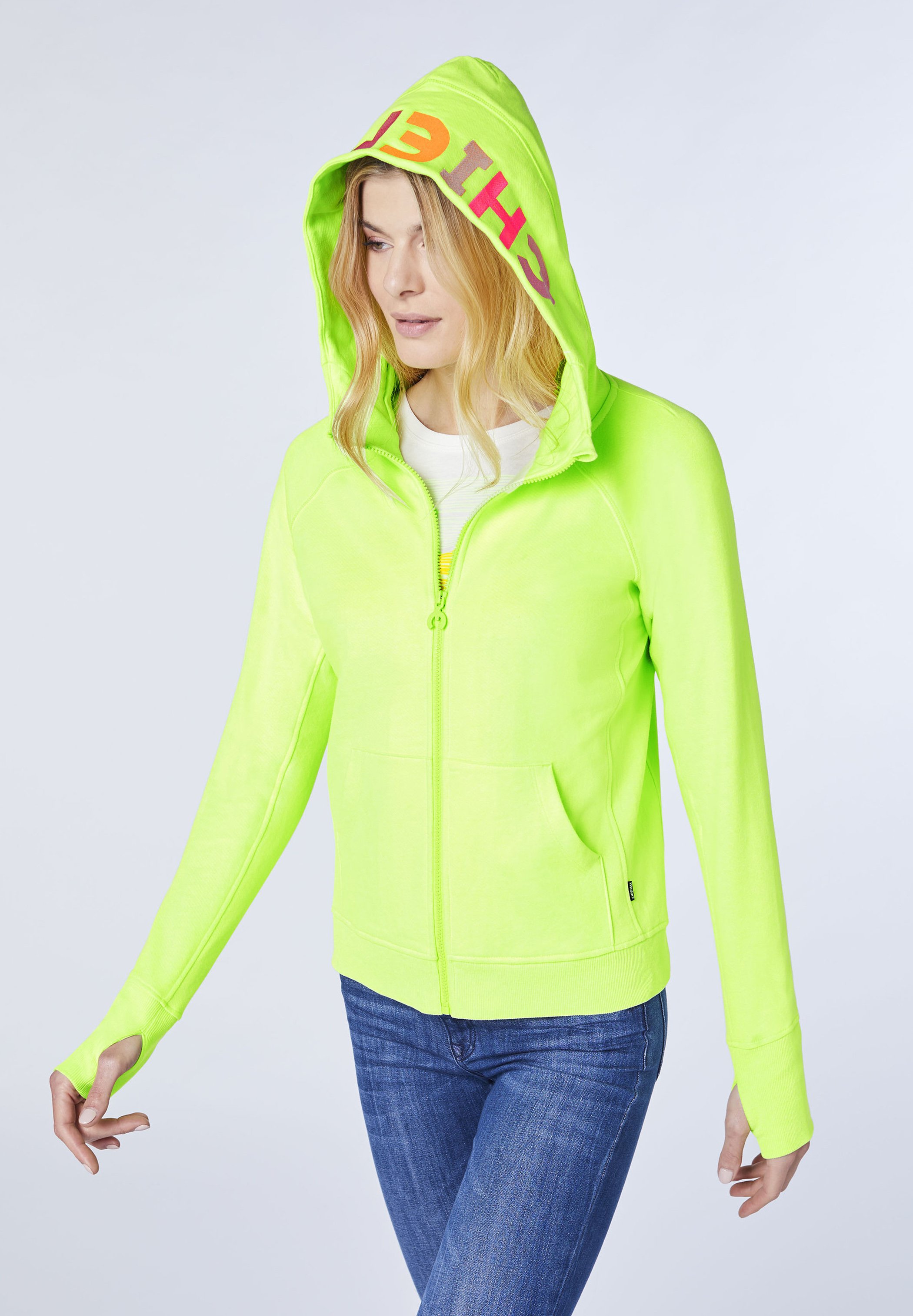 sweatjacke damen neon