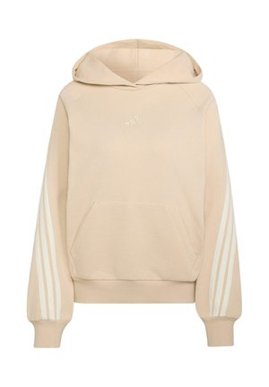 adidas Sportswear, ADIDAS SPORTSWEAR ADIDAS KIT 3-STRIPES HOODIE - Jersey con capucha - crystal linen off white