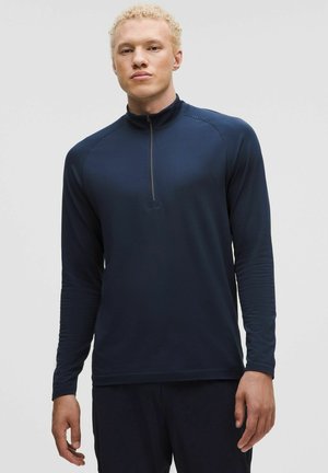 lululemon, METAL VENT TECH HALF-ZIP - Langarmshirt - club blue