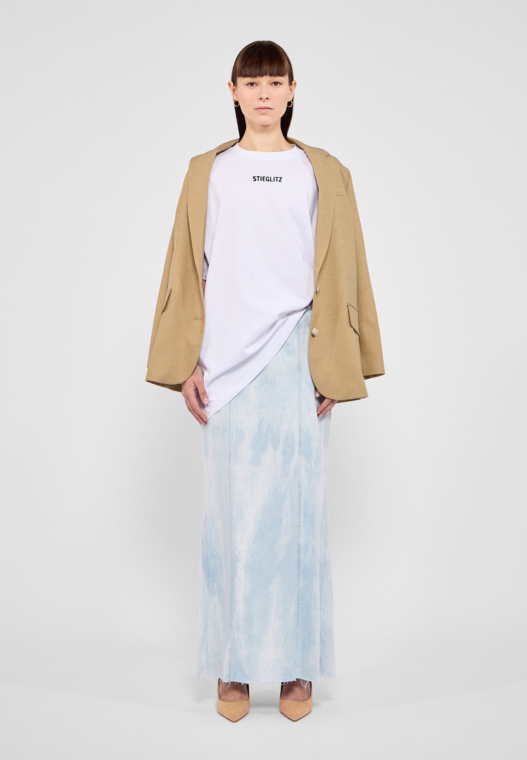 アパルトモン購入 DL1961 Asra Skirt エクリュ デニムスカート DL1961 ASRA SKIRT - Denim skirt - light tide vintage/blue denim