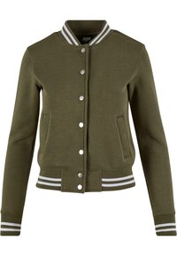 COLLEGE - Sweatjacke - olive olive