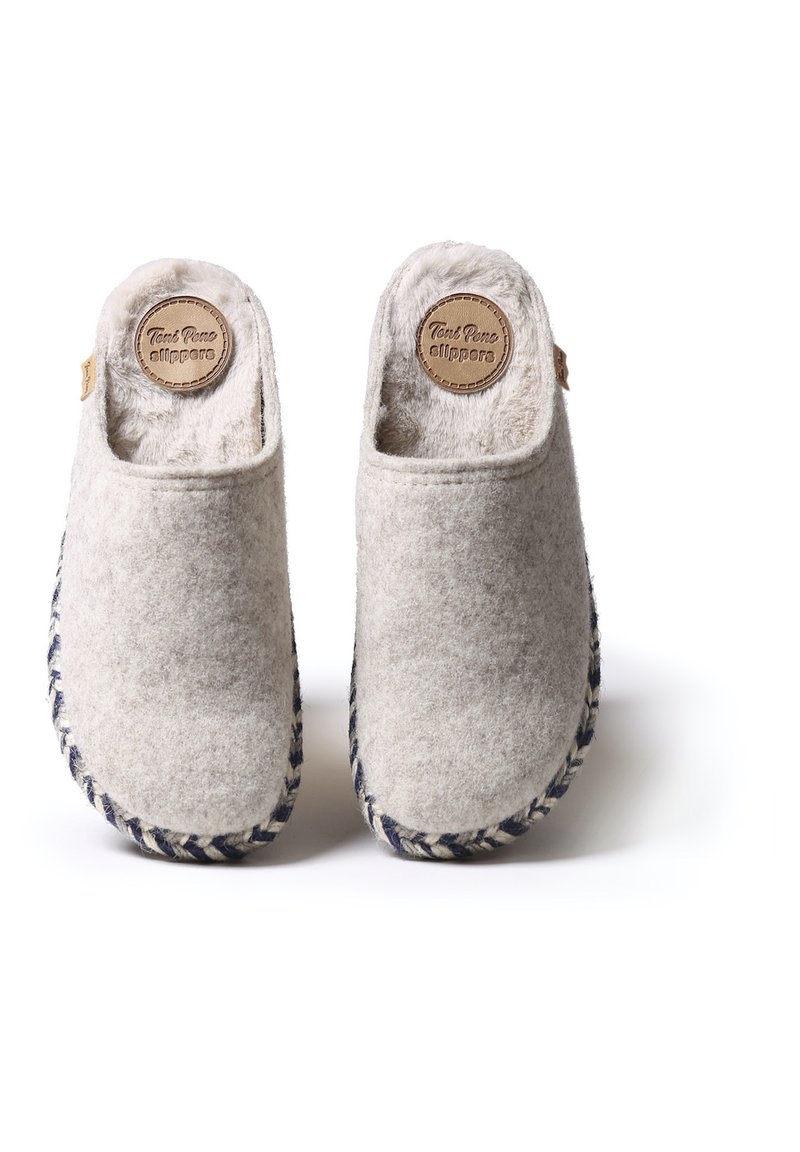 Zuecos de casa Toni Pons Mima-Fp para mujer en taupe Zuecos de casa Toni Pons Mima-Fp para mujer en taupe