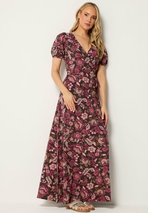 Long Tall Sally, TALL FLORAL DRESSES - Maxi-jurk - chocolate