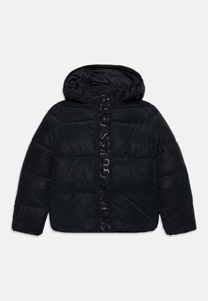 Guess, JUNIOR  HOODED PUFFER - Veste d'hiver - jet black