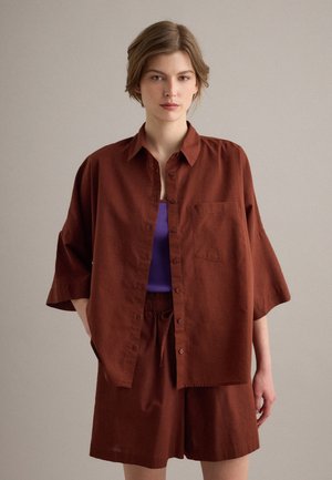 PIOMBO, Overhemdblouse - brown