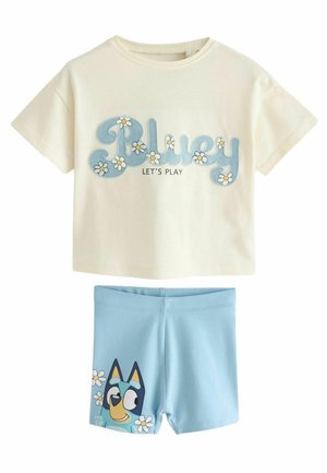 Next BLUEY SHORT SLEEVE SET  REGULAR FIT - Šortky - blue