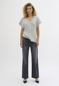 My Essential Wardrobe - ALLYMW - Vestă - light grey melange Imagine miniatură 1