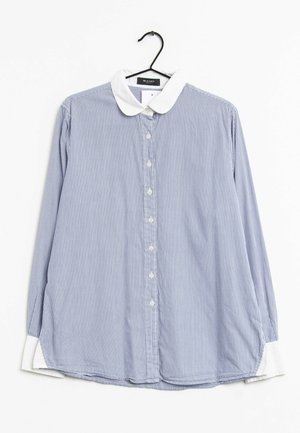 Button-down blouse - blue