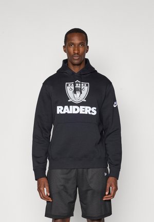NFL LAS VEGAS RAIDERS HOODIE - Klubu apģērbs - black