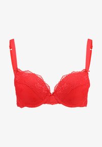 Unselected, red