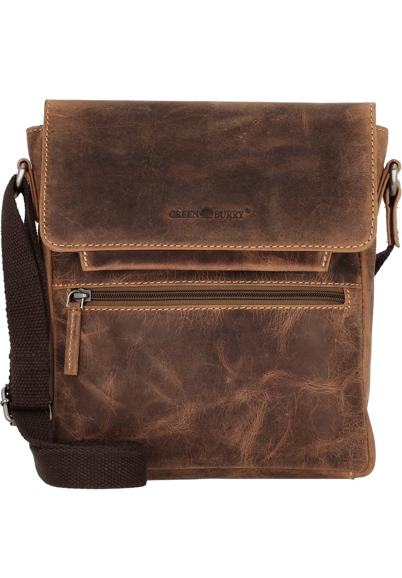 Greenburry - VINTAGE - Cross body bag - brown, Enlarge
