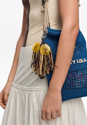 BIMBA Y LOLA BIMBA Y LOLA LLAVERO CARMELA POMPÓN BICOLOR - Llavero - marron