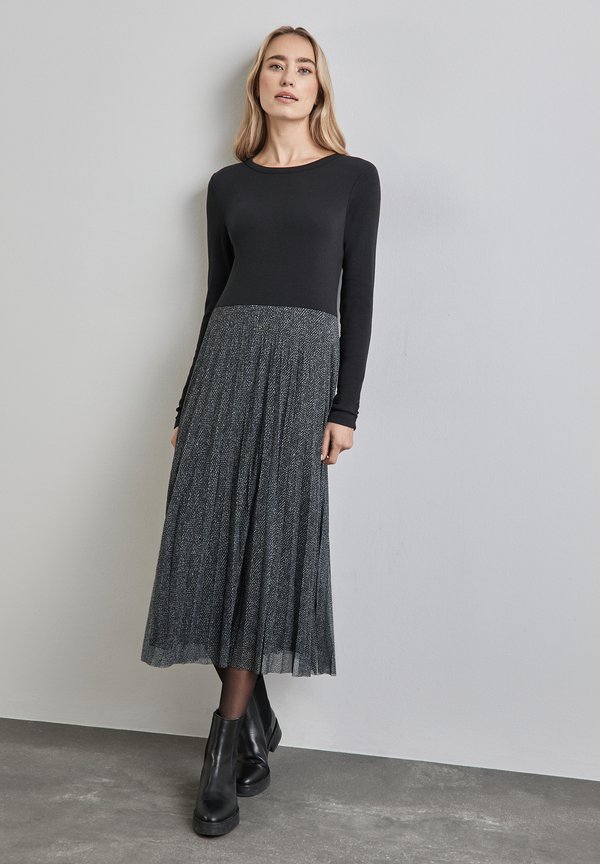 Freizeitkleid - schwarz