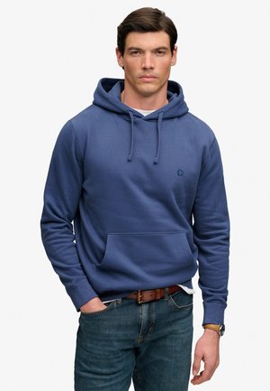 Superdry & Co, SUPERDRY ESSENTIAL SD CO LOGO HOODIE.. - Hoodie - hampton blue