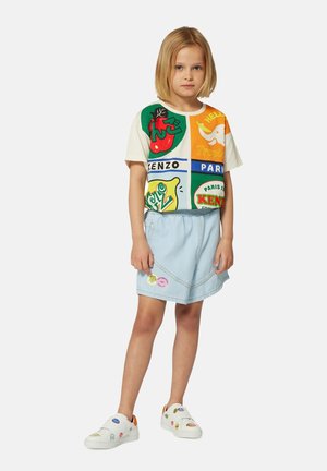 Print T-shirt - pale trench