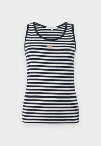 BABY FOX STRIPED TANK  - Topp - dark navy/parchment white