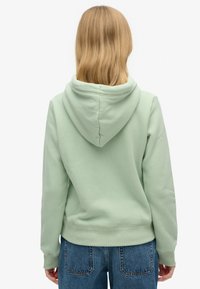 Superdry & Co ESSENTIAL LOGO - Felpa con cappuccio - sea green