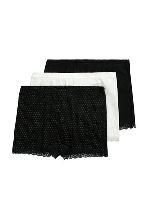 Ulla Popken 3 PACK PUNKTE-MUSTER - Panties - black