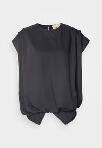 ADEBIMPE BRAIDED - Print T-shirt - black
