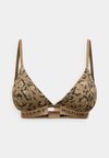 HERITAGE PRINT REMOVABLE PADDING TRIANGLE BRA - Soutien-gorge triangle - nordic taupe