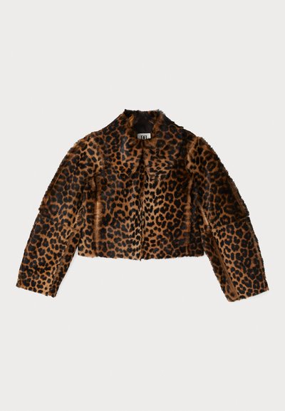 By Malene Birger ROWANI - Lederjacke - leopard