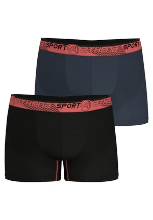 LOT DE 2 PACK RUNNING - Boxers - noir/gris