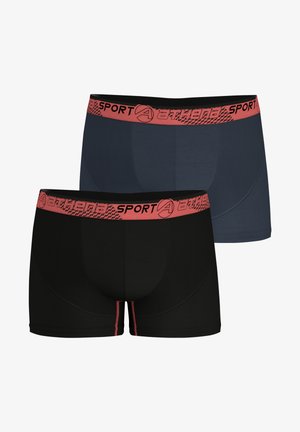 Athena, LOT DE 2 PACK RUNNING - Boxers - noir/gris