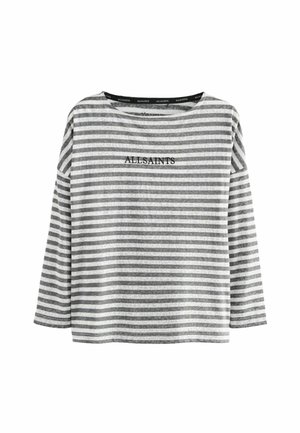 STRIPED - Långärmad tröja - white black