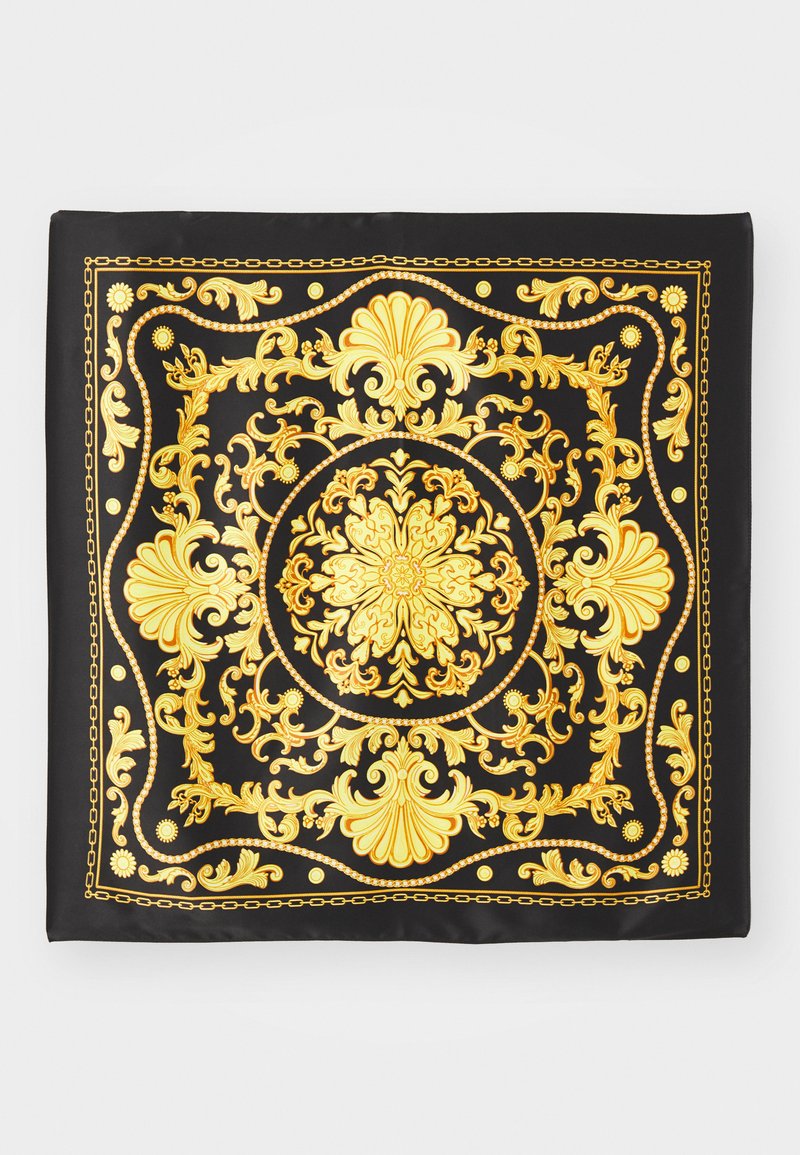 Pier One UNISEX - Tørklæde / Halstørklæder - black/yellow