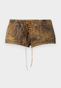 VACA WHIP STITCH MINI - Shorts - brown