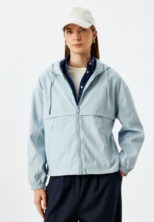 HOODED RAIN - Regenjas - blue