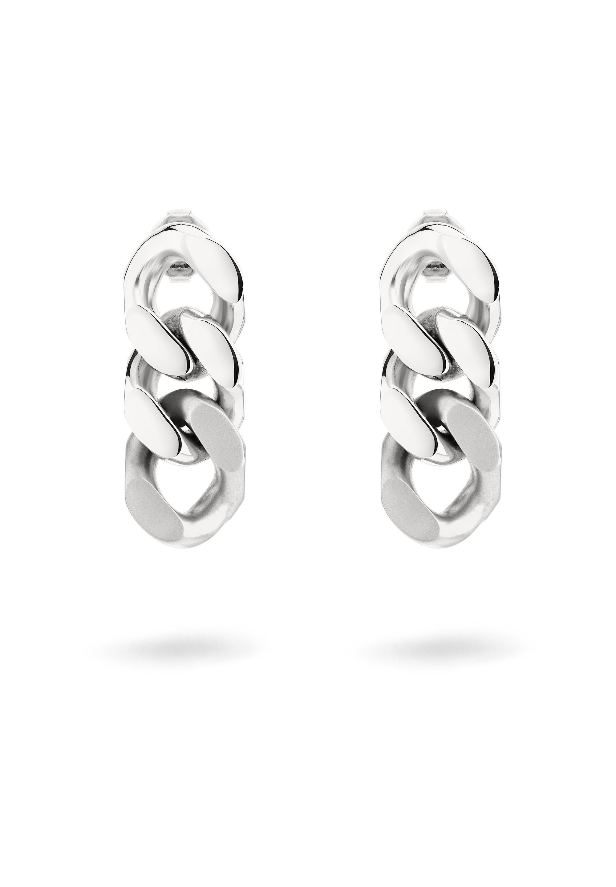 Oorbellen Vlinder Swing - Yehwang - Oorbellen - 6 cm - Zilver