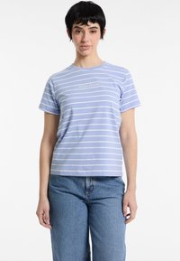 STRIPED - Tričko s potlačou - grau