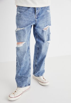 JJIALEX JJORIGINAL - Baggy Jeans - blue denim